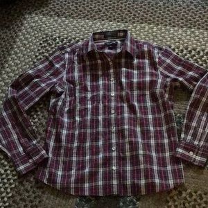 Lands end no iron pinpoint Oxford 6p